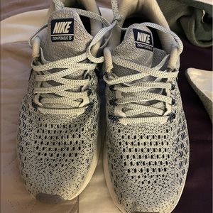 8.5, slightly worn Nike Pegasus